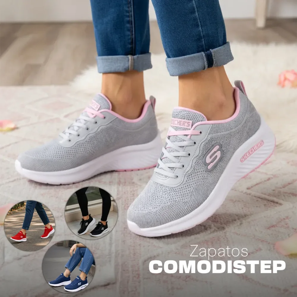 Paso firme con Comodidad Skechers
