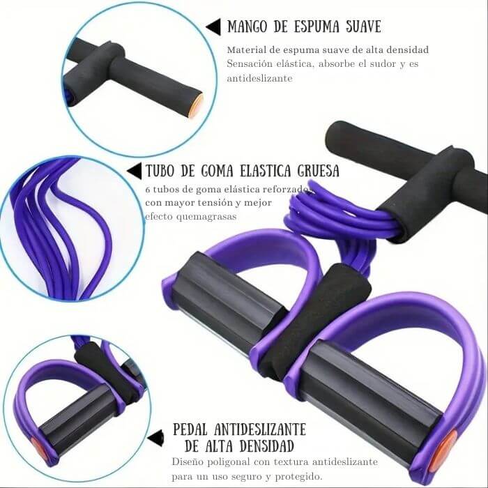 Banda Elástica para Ejercitarte + Regalo Incluido 6