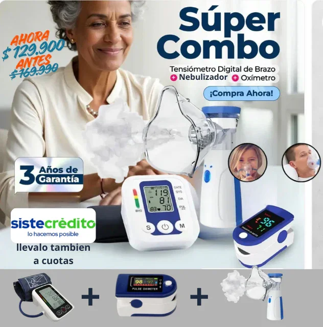Monitorea tu salud en casa fácilmente
