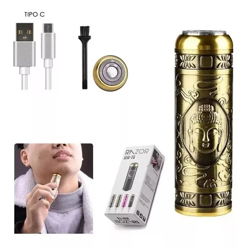 Combo Mini Afeitadora y Barbera Patiller 6