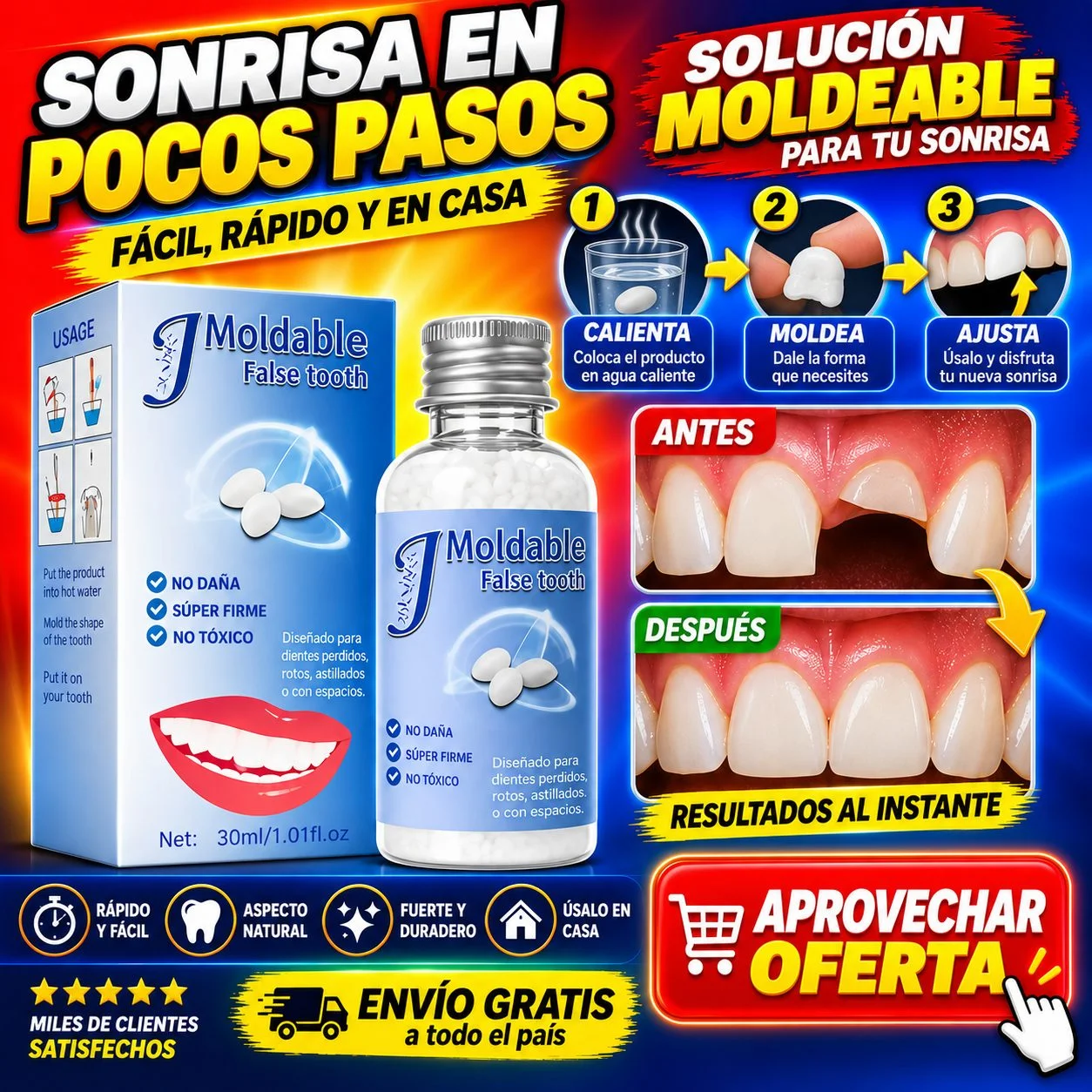 Resina Dental Moldeable 