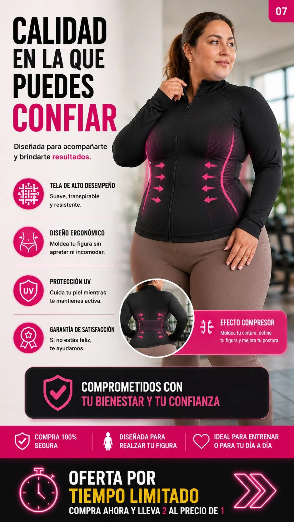 Descubre tu figura con nuestra chaqueta moldeadora 7