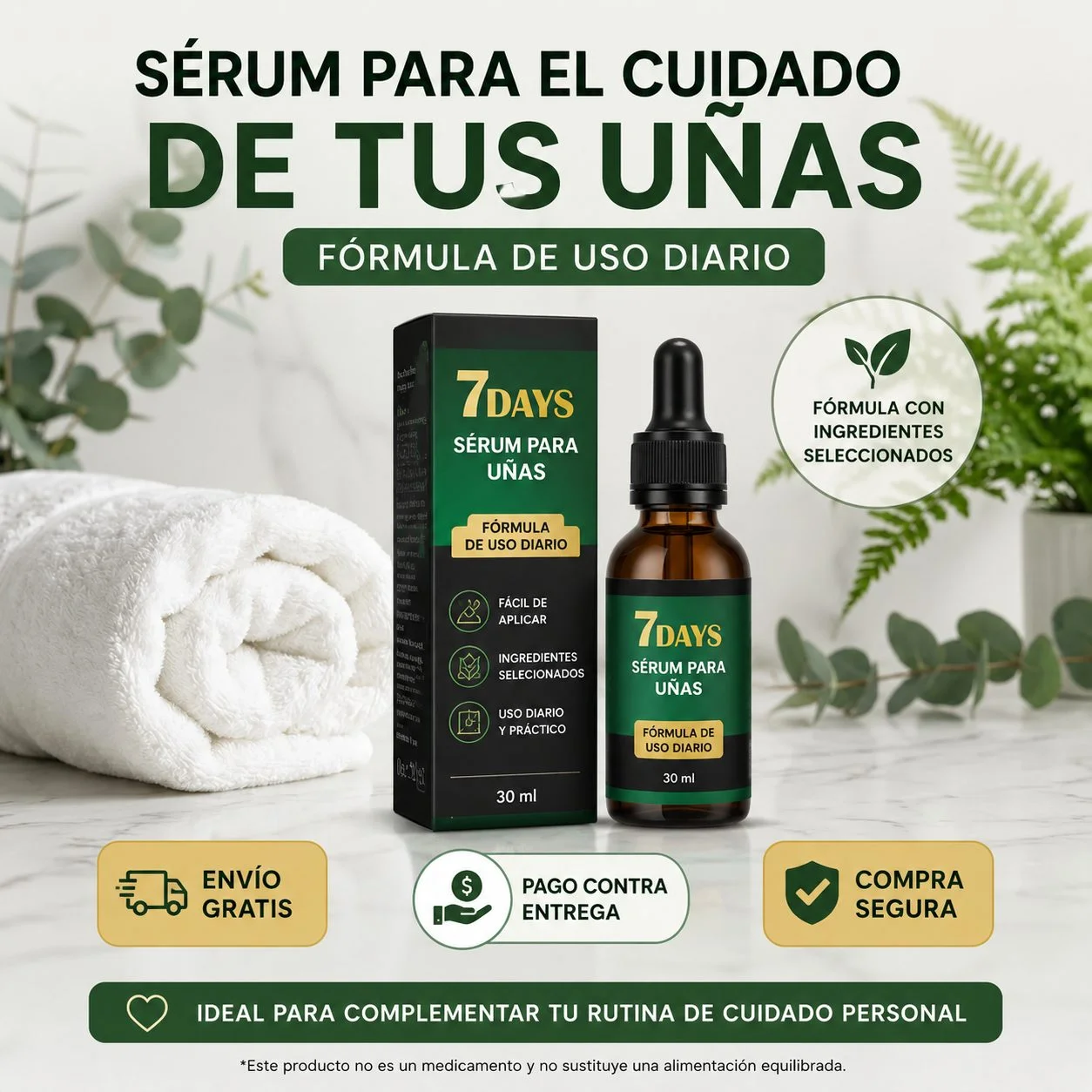 🎁 2x1 por Tiempo Limitado | Sérum 7 Days® 20 ml