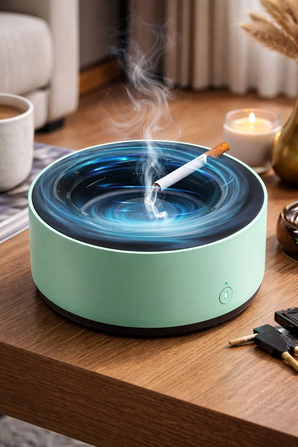 Cenicero Inteligente Purificador de Aire