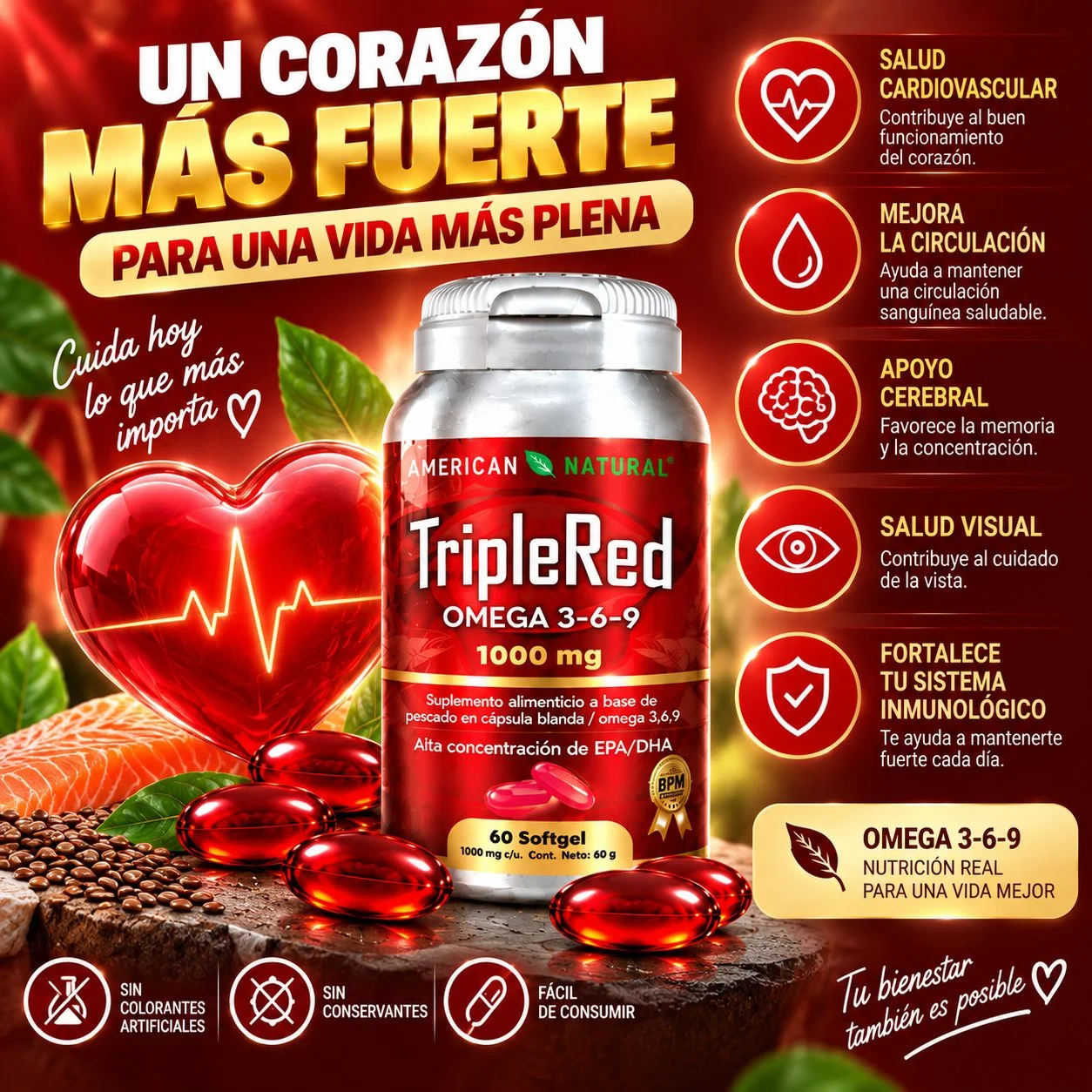 TRIPLE RED 3- 6 -9 