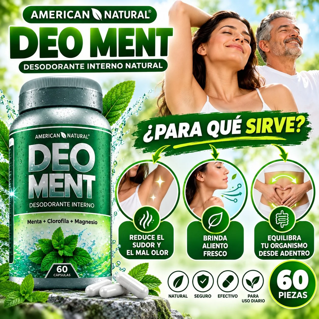 Deo Ment, 60 CAPSULAS 1