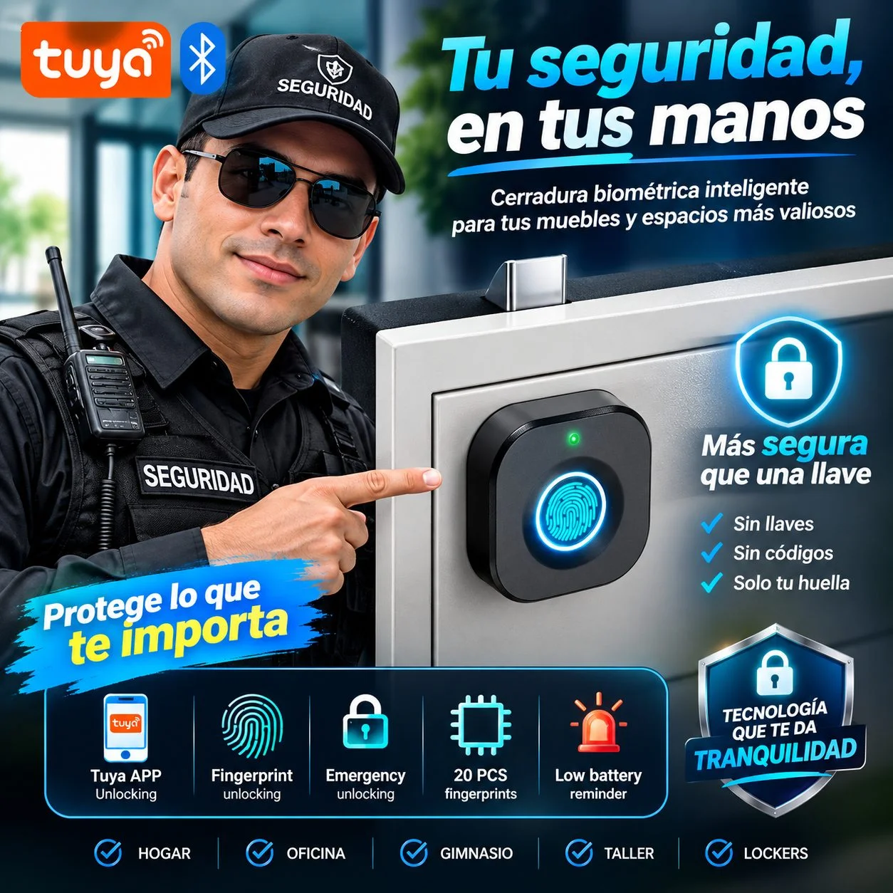 SecureTouch Pro - Cerradura Biométrica Inteligente