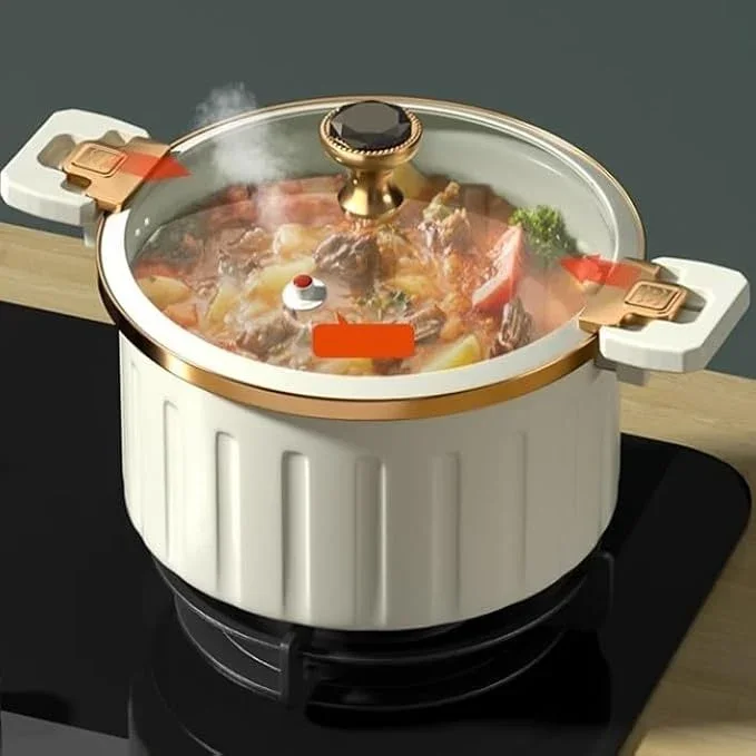 Olla Presión De Lujo 10 litros + Obsequio