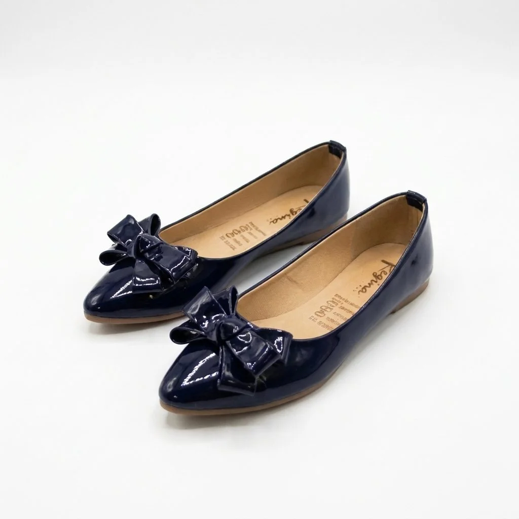 Baletas Regina azul oscuro