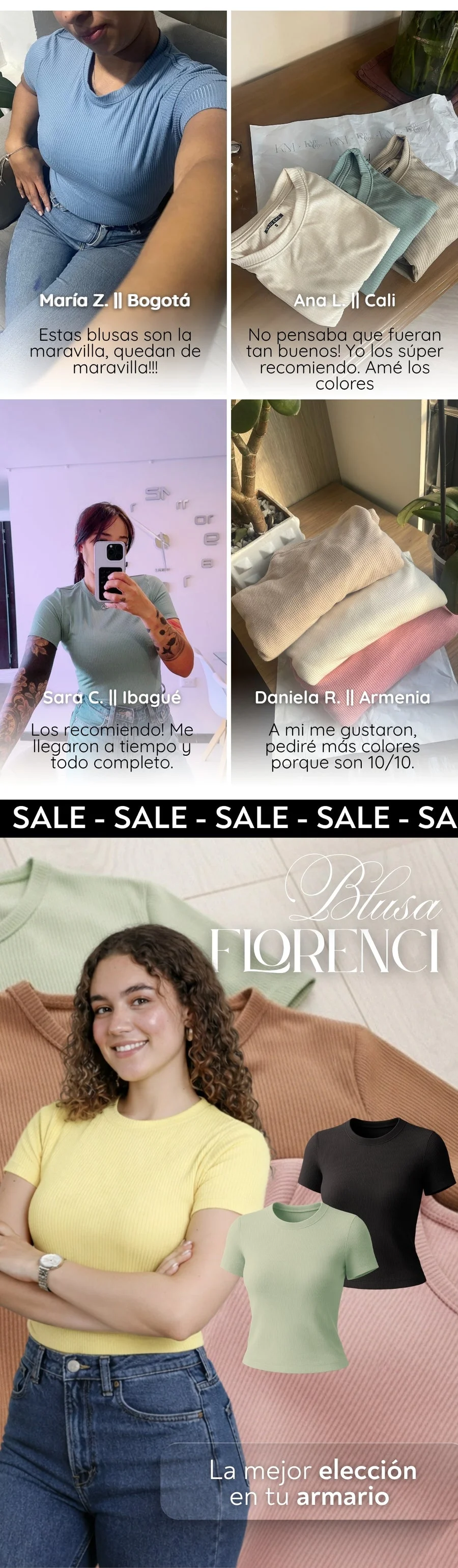 Look 4 Blusa Florencia
