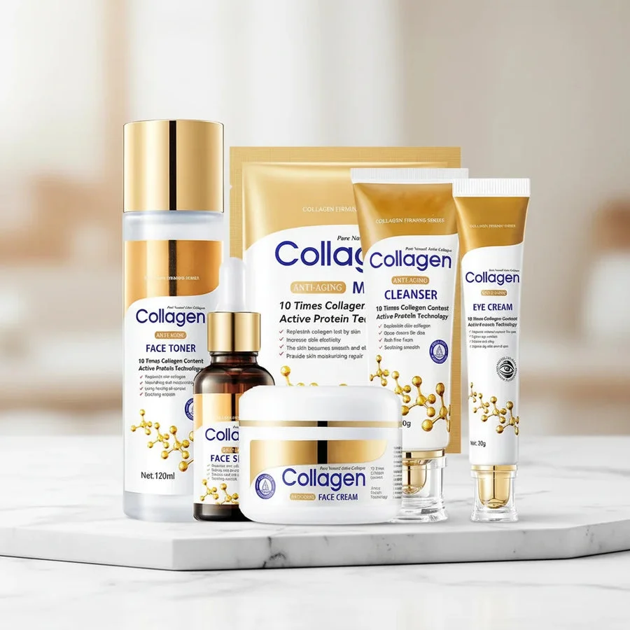Set de colágeno de 6 pasos
