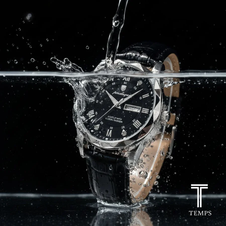 Reloj P615 salpicado de agua