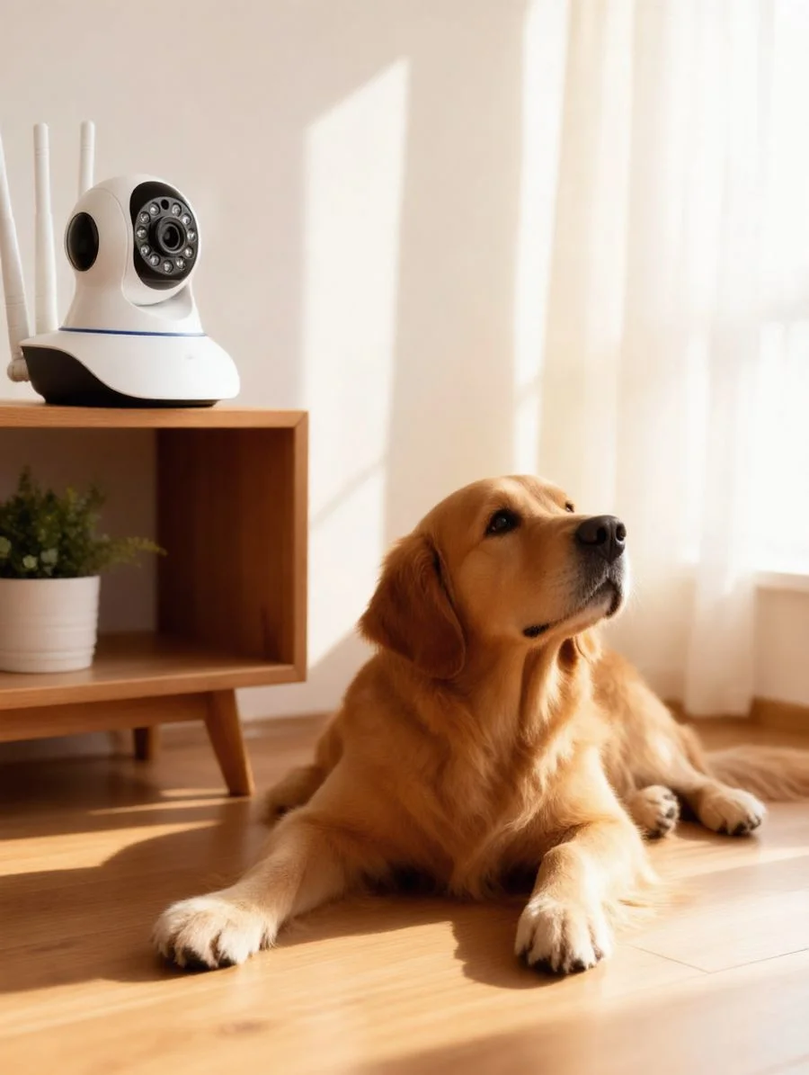 Perro en casa
