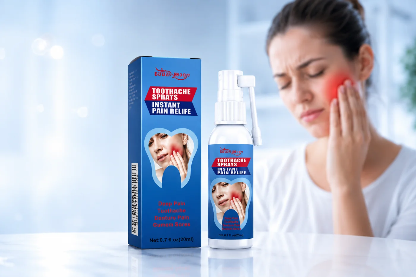 Spray Dental para Molestias Bucales